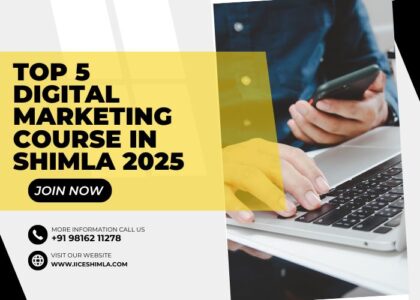 Top 5 Digital Marketing course in Shimla 2025