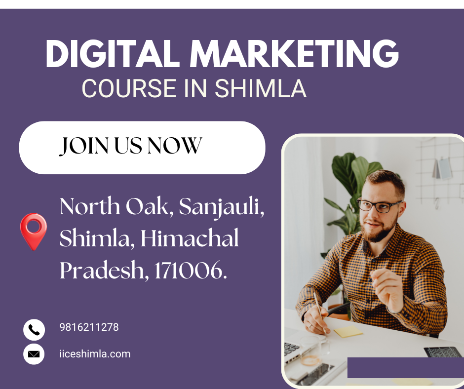 Best Digital Marketing Course in Shimla at IICE